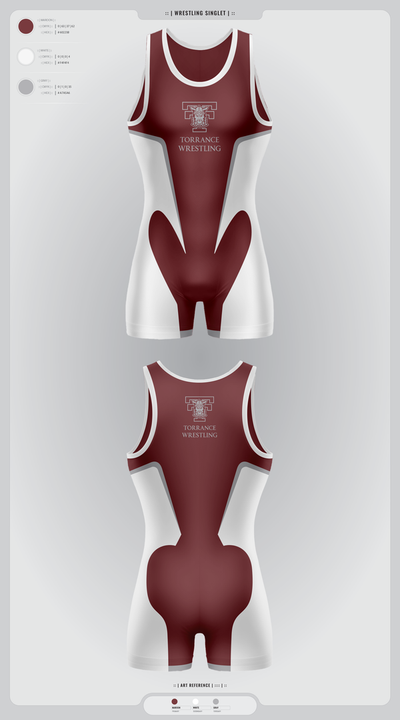 Torrance Wrestling 54708055 Wrestling Singlet - 1
