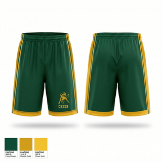 Athletic Shorts With Pockets, San Marin Mustngs, Cheer, Teamtime, Team time, sublimation, custom sports apparel, team uniforms, spirit wear, spiritwear, sports uniforms, custom shirts, team store, custom team store, fundraiser sports, apparel fundraiser