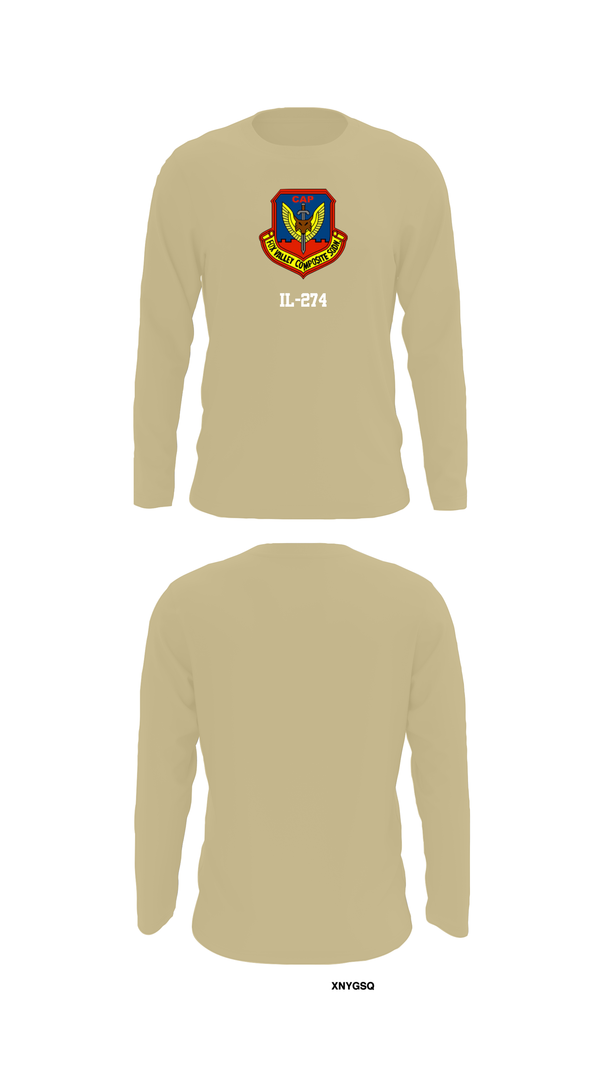 Long Sleeve Performance Shirt, IL-274, Air Force, Teamtime, Team time, sublimation, custom sports apparel, team uniforms, spirit wear, spiritwear, sports uniforms, custom shirts, team store, custom team store, fundraiser sports, apparel fundraiser