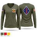 FMTC Division School Women's Long Sleeve V-neck Shirt - 1
