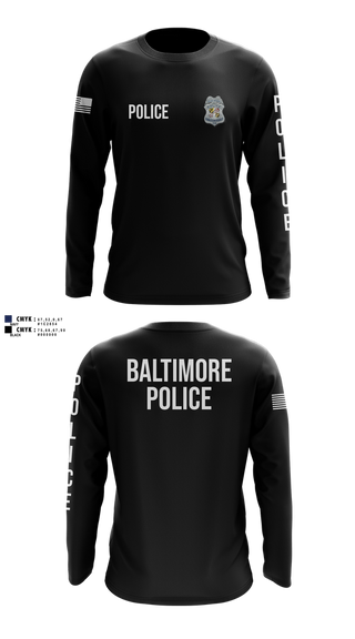 Long Sleeve Performance Shirt, team name, Police, Teamtime, Team time, sublimation, custom sports apparel, team uniforms, spirit wear, spiritwear, sports uniforms, custom shirts, team store, custom team store, fundraiser sports, apparel fundraiser