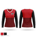 Clutch Women's Long Sleeve V-neck Shirt - 1