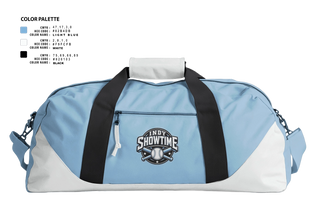 Duffle Bag, Indy Showtime, Baseball, Teamtime, Team time, sublimation, custom sports apparel, team uniforms, spirit wear, spiritwear, sports uniforms, custom shirts, team store, custom team store, fundraiser sports, apparel fundraiser