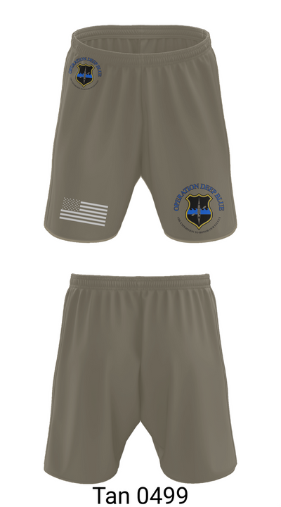 Operation Deep Blue 63620360 Athletic Shorts With Pockets - 66