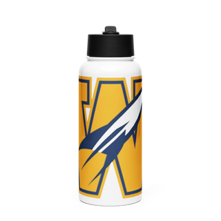 Rockets Stainless Steel Water Bottle with a Straw Lid