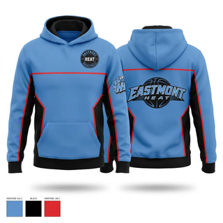 Hoodie, Eastmont HEAT, Men's Basketball, Teamtime, Team time, sublimation, custom sports apparel, team uniforms, spirit wear, spiritwear, sports uniforms, custom shirts, team store, custom team store, fundraiser sports, apparel fundraiser