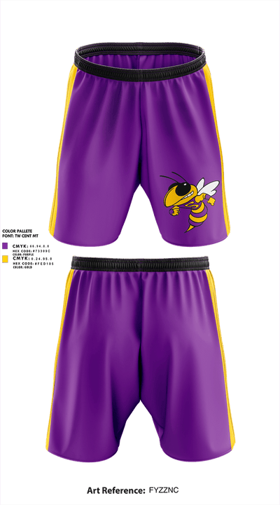 Sabinal High School Softball 75574473 Athletic Shorts With Pockets - 1