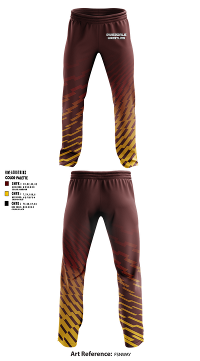 Riverdale Wrestling Club 46170868 Sweatpants - 1