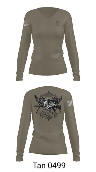Womens Long Sleeve Vneck Shirt, sert, , Teamtime, Team time, sublimation, custom sports apparel, team uniforms, spirit wear, spiritwear, sports uniforms, custom shirts, team store, custom team store, fundraiser sports, apparel fundraiser