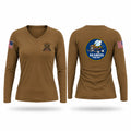 MST Maintenance Support Team Women's Long Sleeve V-neck Shirt - 1