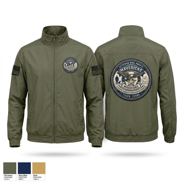 Windbreaker, Mavericks Warriors, Army, Teamtime, Team time, sublimation, custom sports apparel, team uniforms, spirit wear, spiritwear, sports uniforms, custom shirts, team store, custom team store, fundraiser sports, apparel fundraiser