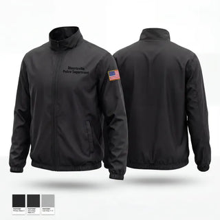 Windbreaker, Blountsville Police Department, Police, Teamtime, Team time, sublimation, custom sports apparel, team uniforms, spirit wear, spiritwear, sports uniforms, custom shirts, team store, custom team store, fundraiser sports, apparel fundraiser
