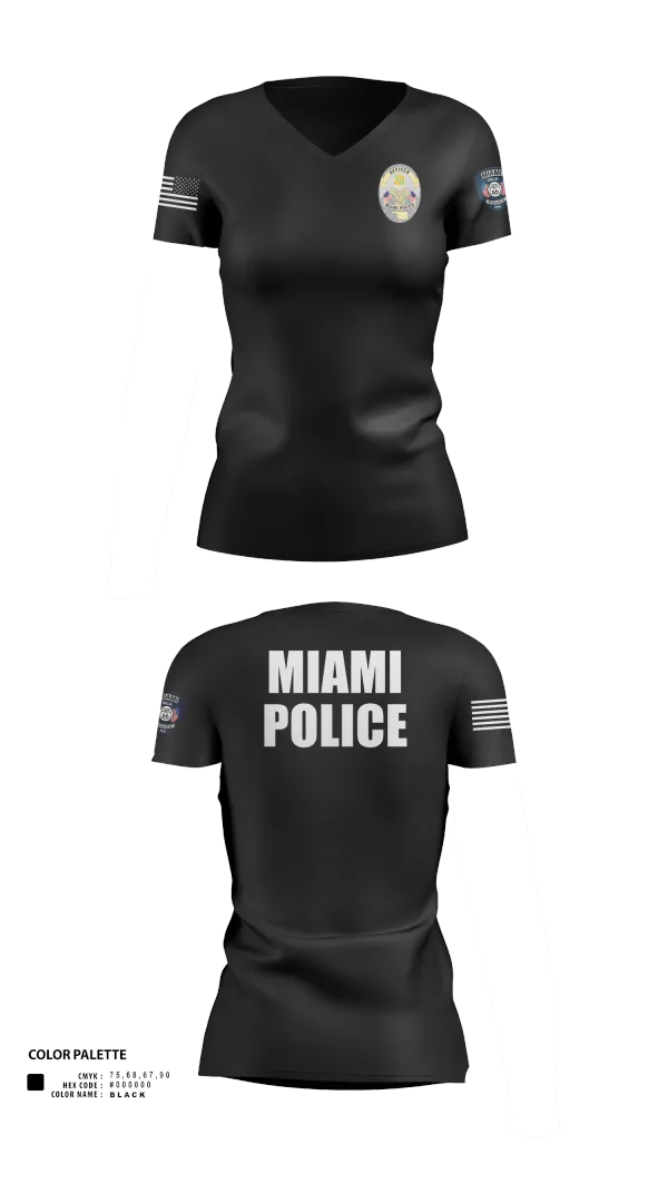 Womens Short Sleeve Vneck Shirt, MPD Patrol, , Teamtime, Team time, sublimation, custom sports apparel, team uniforms, spirit wear, spiritwear, sports uniforms, custom shirts, team store, custom team store, fundraiser sports, apparel fundraiser