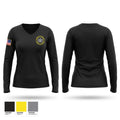 Pennsylvania Department of Corrections Women's Long Sleeve V-neck Shirt - 1