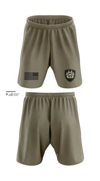 Athletic Shorts With Pockets, 525th MWD DET, Army, Teamtime, Team time, sublimation, custom sports apparel, team uniforms, spirit wear, spiritwear, sports uniforms, custom shirts, team store, custom team store, fundraiser sports, apparel fundraiser