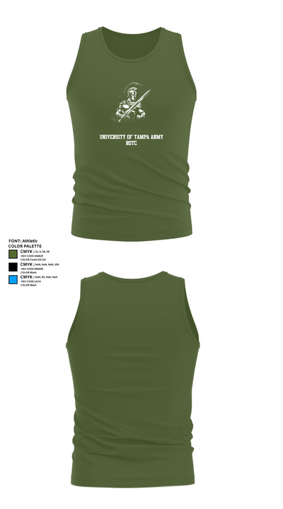 University of Tampa Army ROTC 14047463 Tank Top - 59