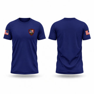 Old School Cotton Feel Shirt, Kingman Police Department, Police, Teamtime, Team time, sublimation, custom sports apparel, team uniforms, spirit wear, spiritwear, sports uniforms, custom shirts, team store, custom team store, fundraiser sports, apparel fundraiser