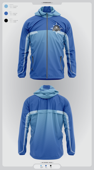 Windbreaker, North Stars, Women's Basketball, Teamtime, Team time, sublimation, custom sports apparel, team uniforms, spirit wear, spiritwear, sports uniforms, custom shirts, team store, custom team store, fundraiser sports, apparel fundraiser