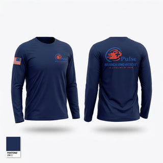 Long Sleeve Performance Shirt, Pulse Search and Rescue, EMS/EMT, Teamtime, Team time, sublimation, custom sports apparel, team uniforms, spirit wear, spiritwear, sports uniforms, custom shirts, team store, custom team store, fundraiser sports, apparel fundraiser