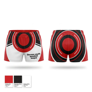 Womens Shorts, German youth baseball league, Baseball, Teamtime, Team time, sublimation, custom sports apparel, team uniforms, spirit wear, spiritwear, sports uniforms, custom shirts, team store, custom team store, fundraiser sports, apparel fundraiser