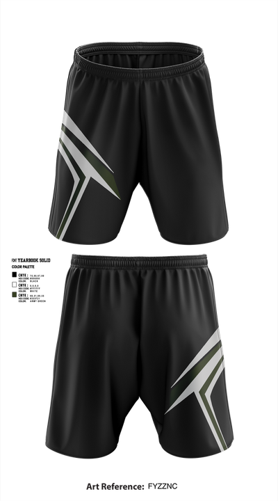 Minnechaug Regional High School Cheer 84223142 Athletic Shorts With Pockets - 1