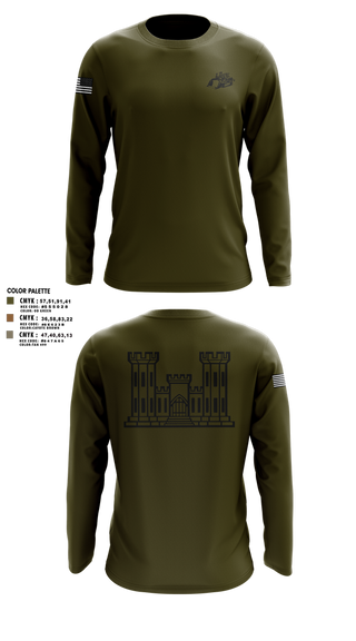 Long Sleeve Performance Shirt, TCC, National Guard, Teamtime, Team time, sublimation, custom sports apparel, team uniforms, spirit wear, spiritwear, sports uniforms, custom shirts, team store, custom team store, fundraiser sports, apparel fundraiser