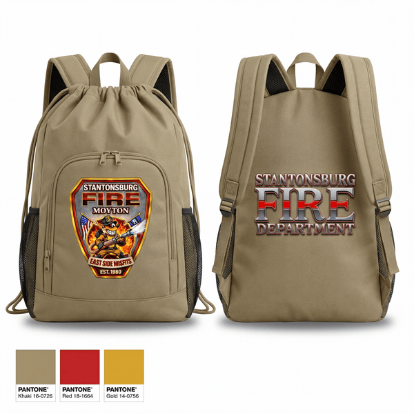 Gear Bag, Stantonsburg-Moyton East Side Misfits, Fire Department, Teamtime, Team time, sublimation, custom sports apparel, team uniforms, spirit wear, spiritwear, sports uniforms, custom shirts, team store, custom team store, fundraiser sports, apparel fundraiser