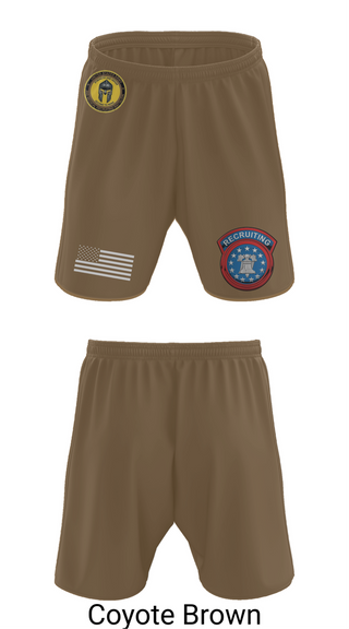Athletic Shorts With Pockets, USAREC, , Teamtime, Team time, sublimation, custom sports apparel, team uniforms, spirit wear, spiritwear, sports uniforms, custom shirts, team store, custom team store, fundraiser sports, apparel fundraiser