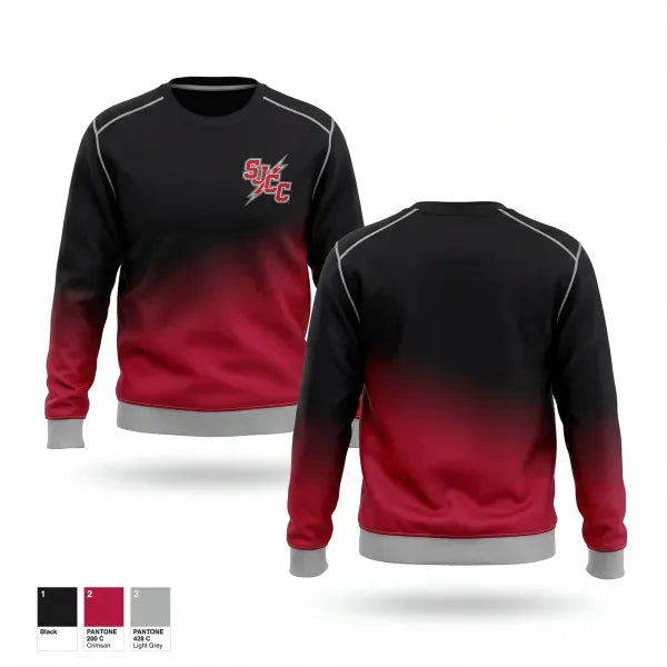 Crew Neck Sweatshirt, SJCC, Wrestling, Teamtime, Team time, sublimation, custom sports apparel, team uniforms, spirit wear, spiritwear, sports uniforms, custom shirts, team store, custom team store, fundraiser sports, apparel fundraiser