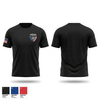 Short Sleeve Performance Shirt, Onondaga Community College Campus Police, Police, Teamtime, Team time, sublimation, custom sports apparel, team uniforms, spirit wear, spiritwear, sports uniforms, custom shirts, team store, custom team store, fundraiser sports, apparel fundraiser