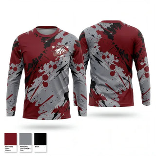 Long Sleeve Performance Shirt, East End Mishawaka Baseball Softball Association, Softball, Teamtime, Team time, sublimation, custom sports apparel, team uniforms, spirit wear, spiritwear, sports uniforms, custom shirts, team store, custom team store, fundraiser sports, apparel fundraiser