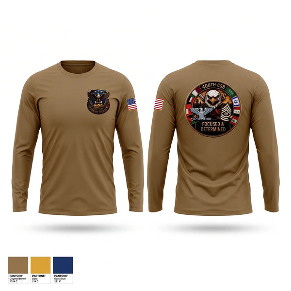 Long Sleeve Performance Shirt, 408th Contracting Support Brigade, Army, Teamtime, Team time, sublimation, custom sports apparel, team uniforms, spirit wear, spiritwear, sports uniforms, custom shirts, team store, custom team store, fundraiser sports, apparel fundraiser