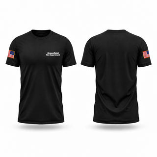 Short Sleeve Performance Shirt, Greenfield Fire Department, Fire Department, Teamtime, Team time, sublimation, custom sports apparel, team uniforms, spirit wear, spiritwear, sports uniforms, custom shirts, team store, custom team store, fundraiser sports, apparel fundraiser