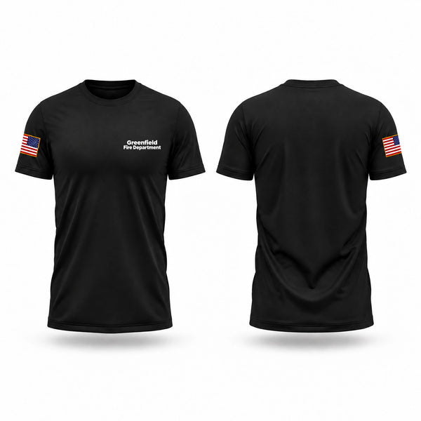 Greenfield Fire Department Short Sleeve Performance Shirt - 1