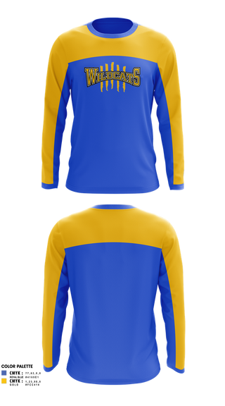 Long Sleeve Performance Shirt, Richwoods Cheer, Cheer, Teamtime, Team time, sublimation, custom sports apparel, team uniforms, spirit wear, spiritwear, sports uniforms, custom shirts, team store, custom team store, fundraiser sports, apparel fundraiser