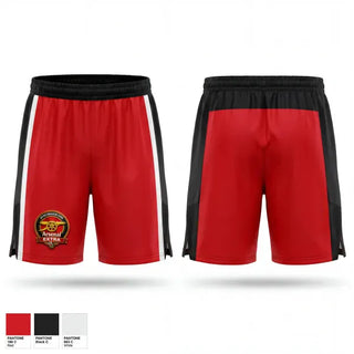 Mens Soccer Shorts, Region 1398 Arsenal, Men's Soccer, Teamtime, Team time, sublimation, custom sports apparel, team uniforms, spirit wear, spiritwear, sports uniforms, custom shirts, team store, custom team store, fundraiser sports, apparel fundraiser
