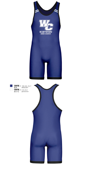 Wartburg Cross Country 65082419 Track Singlet - 21