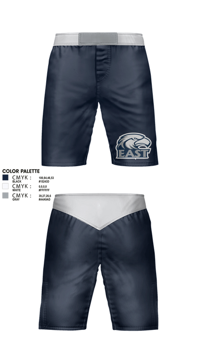 East Jackson Wrestling 18178832 Fight Shorts - 1