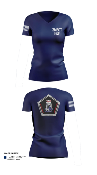 Womens Short Sleeve Vneck Shirt, 3BCT H2F, Army, Teamtime, Team time, sublimation, custom sports apparel, team uniforms, spirit wear, spiritwear, sports uniforms, custom shirts, team store, custom team store, fundraiser sports, apparel fundraiser