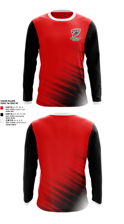 Fairfield Union High School Swimming 11641343 Long Sleeve Performance Shirt 1