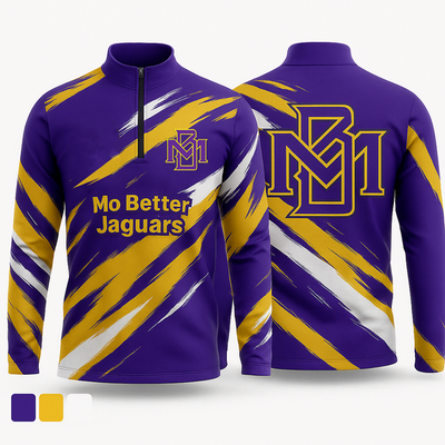 Mo Better Jaguars 31138432 Quarter Zip Jacket - 1