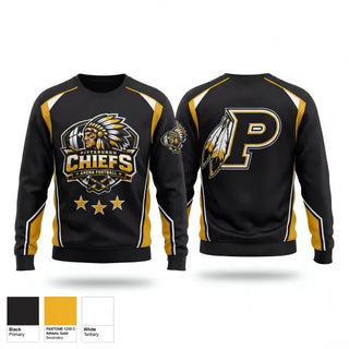 Crew Neck Sweatshirt, Pittsburgh Chiefs, , Teamtime, Team time, sublimation, custom sports apparel, team uniforms, spirit wear, spiritwear, sports uniforms, custom shirts, team store, custom team store, fundraiser sports, apparel fundraiser