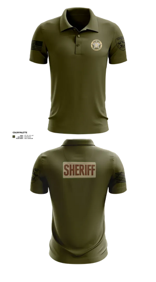 Short Sleeve Performance Polo, Ellis County Sheriff’s Office, Police, Teamtime, Team time, sublimation, custom sports apparel, team uniforms, spirit wear, spiritwear, sports uniforms, custom shirts, team store, custom team store, fundraiser sports, apparel fundraiser