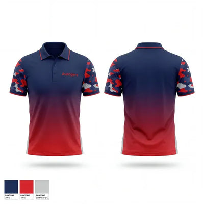 Avengers 6549397 Short Sleeve Performance Polo - 1
