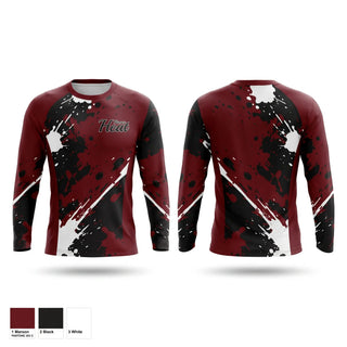 Long Sleeve Performance Shirt, Homer Heat, Softball, Teamtime, Team time, sublimation, custom sports apparel, team uniforms, spirit wear, spiritwear, sports uniforms, custom shirts, team store, custom team store, fundraiser sports, apparel fundraiser