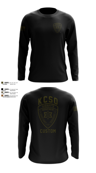 Long Sleeve Performance Shirt, Kemper County Sheriff’s Office, Police, Teamtime, Team time, sublimation, custom sports apparel, team uniforms, spirit wear, spiritwear, sports uniforms, custom shirts, team store, custom team store, fundraiser sports, apparel fundraiser