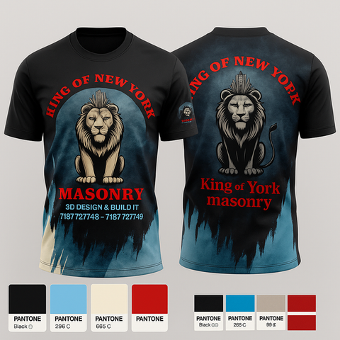 Short Sleeve Performance Shirt, King of New York masonry, , Teamtime, Team time, sublimation, custom sports apparel, team uniforms, spirit wear, spiritwear, sports uniforms, custom shirts, team store, custom team store, fundraiser sports, apparel fundraiser