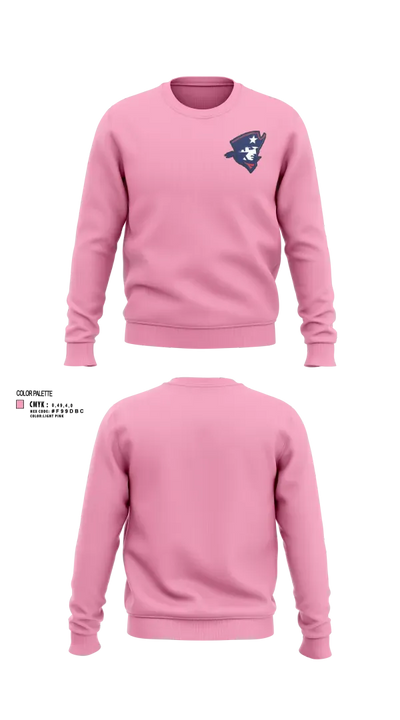 Kate Duncan Smith DAR School Volleyball 52095920 Crew Neck Sweatshirt - 52