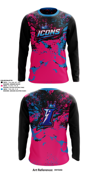 Long Sleeve Performance Shirt, East Coast Icons, Baseball, Teamtime, Team time, sublimation, custom sports apparel, team uniforms, spirit wear, spiritwear, sports uniforms, custom shirts, team store, custom team store, fundraiser sports, apparel fundraiser