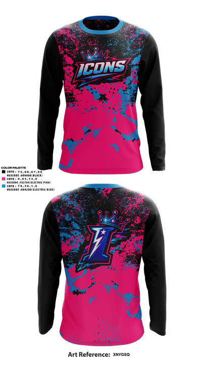 East Coast Icons Long Sleeve Performance Shirt - 11